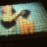 One of the +300 unique ceramic pieces installations

One of the looping Super 8 mm biographical videos

Size variable. - Alfredo Eandrade